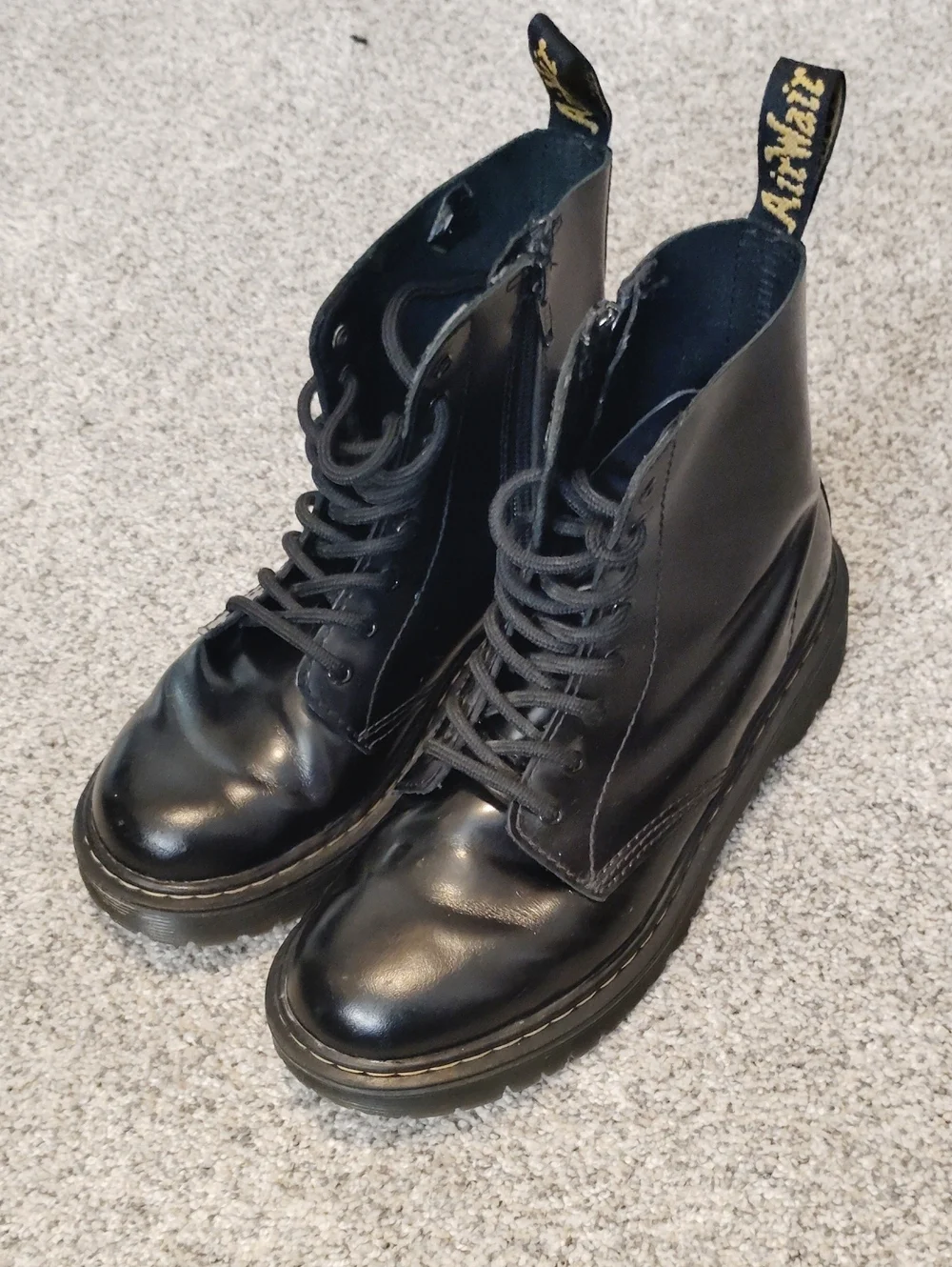 Dr. Martens Black Leather 1460 Pascal Bex J